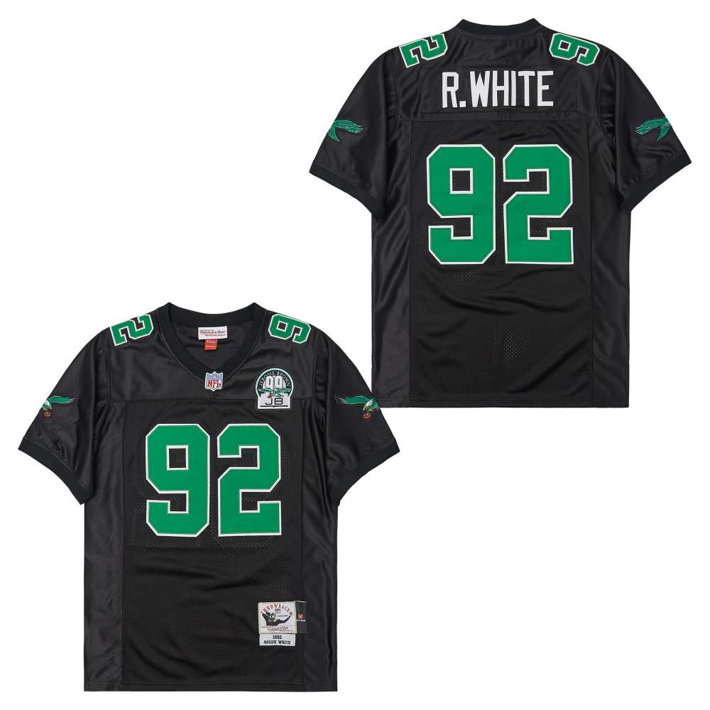 Mitchell&Ness Eagles #92 Throwback NFL Jersey 5 Mitchell&Ness Eagles #92 Throwback NFL Jersey 5