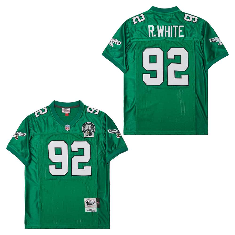 Mitchell&Ness Eagles #92 Throwback NFL Jersey 2 Mitchell&Ness Eagles #92 Throwback NFL Jersey 2