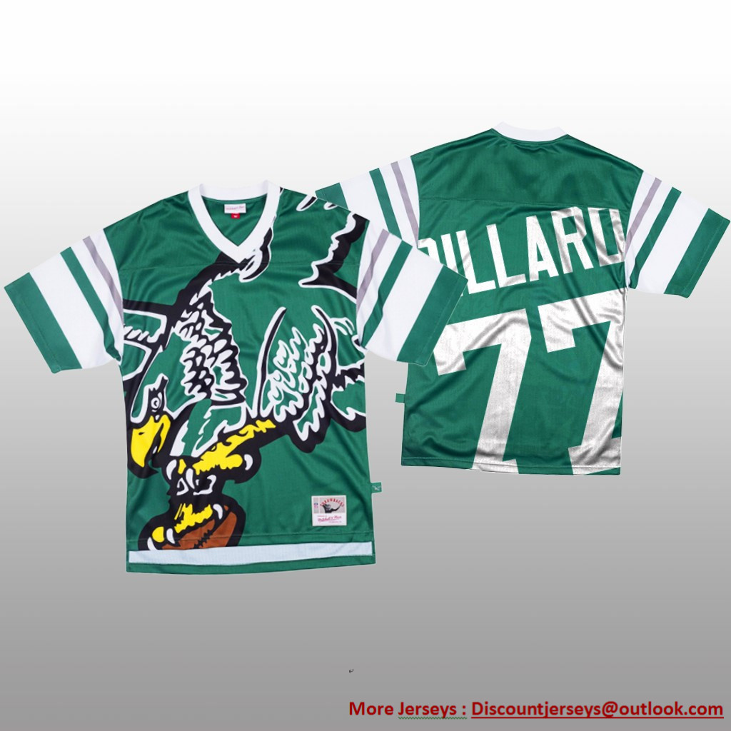 NFL Philadelphia Eagles #77 Andre Dillard Green Men's Mitchell & Nell Big Face Fashion Limited NFL Jersey