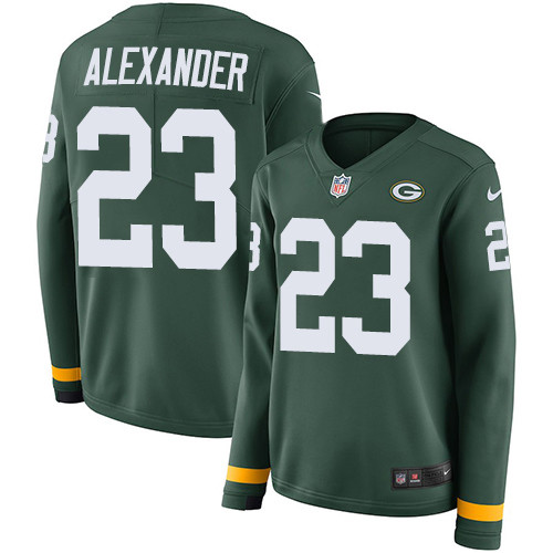 Nike Packers #23 Jaire Alexander Green Team Color Women's Stitched Nike Packers #23 Jaire Alexander Green Team Color Women's Stitched