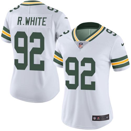 Nike Packers #92 Reggie White White Women's Stitched NFL Vapor Untouchable Limited Jersey Nike Packers #92 Reggie White White Women's Stitched NFL Vapor Untouchable Limited Jersey