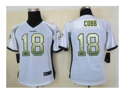 NEW women nfl jerseys green bay packers #18 randall cobb white(Elite drift fashion) NEW women nfl jerseys green bay packers #18 randall cobb white(Elite drift fashion)