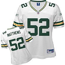 Reebok Green Bay Packers Clay Matthews 52 Super Bowl women jerseys
