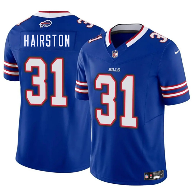 Youth Buffalo Bills #31 Maxwell Hairston Royal 2025 Draft F.U.S.E. Vapor Untouchable Limited Stitched Football Jersey Youth Buffalo Bills #31 Maxwell Hairston Royal 2025 Draft F.U.S.E. Vapor Untouchable Limited Stitched Football Jersey