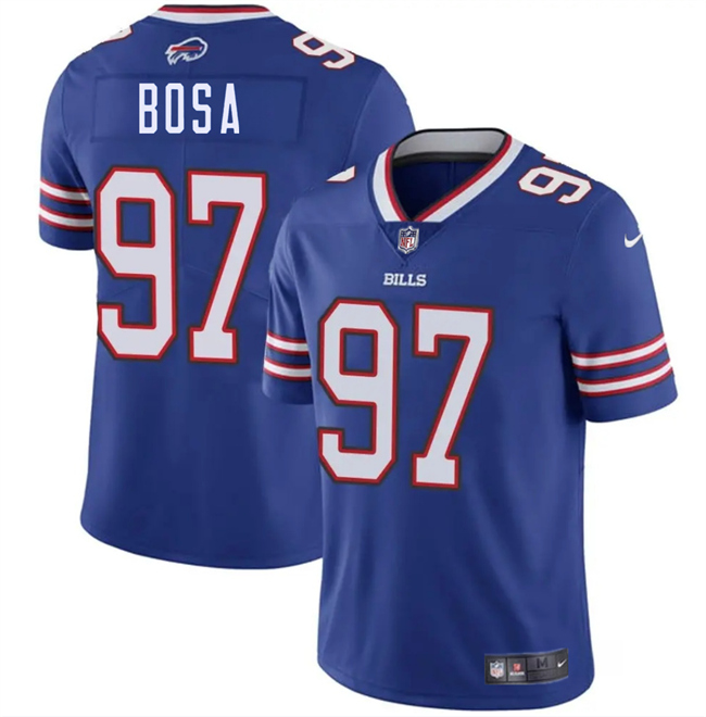 Youth Buffalo Bills #97 Joey Bosa Blue Vapor Untouchable Limited Stitched Jersey Youth Buffalo Bills #97 Joey Bosa Blue Vapor Untouchable Limited Stitched Jersey
