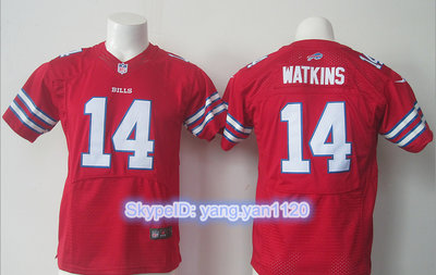 Nike Buffalo Bills #14 Sammy Watkins Red Youth Stitched NFL Elite Rush Jersey