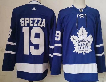Men's Toronto Maple Leafs #19 Jason Spezza Blue Authentic Jersey Men's Toronto Maple Leafs #19 Jason Spezza Blue Authentic Jersey