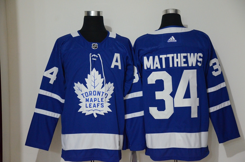 Maple Leafs 34 Auston Matthews Blue Adidas Jersey Maple Leafs 34 Auston Matthews Blue Adidas Jersey