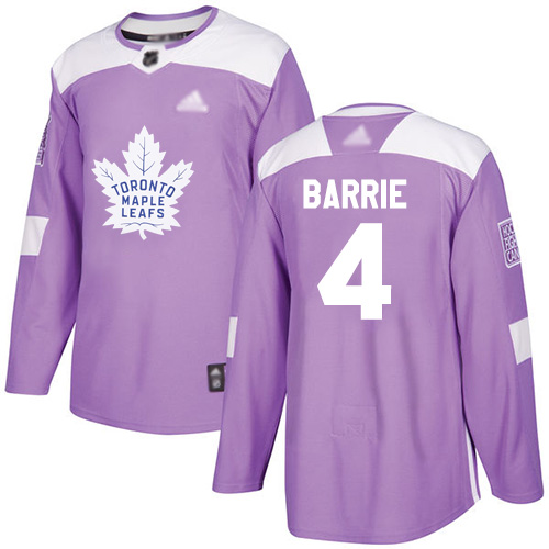 Maple Leafs #4 Tyson Barrie Purple Authentic Fights Cancer Stitched Hockey Jersey Maple Leafs #4 Tyson Barrie Purple Authentic Fights Cancer Stitched Hockey Jersey