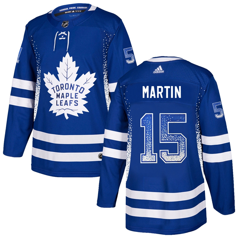 Maple Leafs 15 Matt Martin Blue Drift Fashion Adidas Jersey Maple Leafs 15 Matt Martin Blue Drift Fashion Adidas Jersey