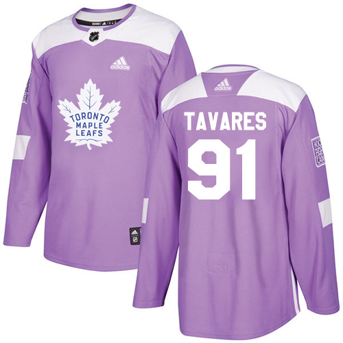 Adidas Maple Leafs #91 John Tavares Purple Authentic Fights Cancer Stitched NHL Jersey Adidas Maple Leafs #91 John Tavares Purple Authentic Fights Cancer Stitched NHL Jersey