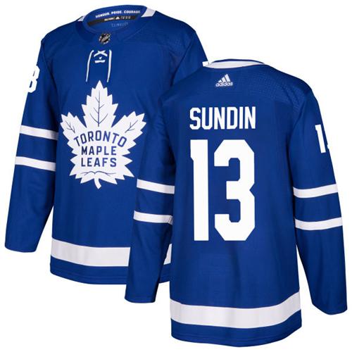 Adidas Maple Leafs #13 Mats Sundin Blue Home Authentic Stitched NHL Jersey Adidas Maple Leafs #13 Mats Sundin Blue Home Authentic Stitched NHL Jersey