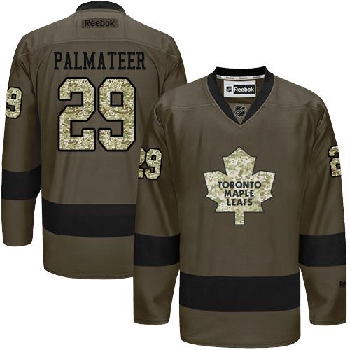 Maple Leafs #29 Mike Palmateer Green Salute to Service Stitched NHL Jersey Maple Leafs #29 Mike Palmateer Green Salute to Service Stitched NHL Jersey