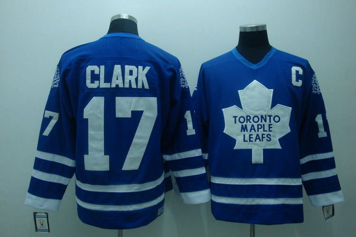 RBK NHL Jerseys Pittaburgh Toronto Maple Leafs 17# Clark blue RBK NHL Jerseys Pittaburgh Toronto Maple Leafs 17# Clark blue