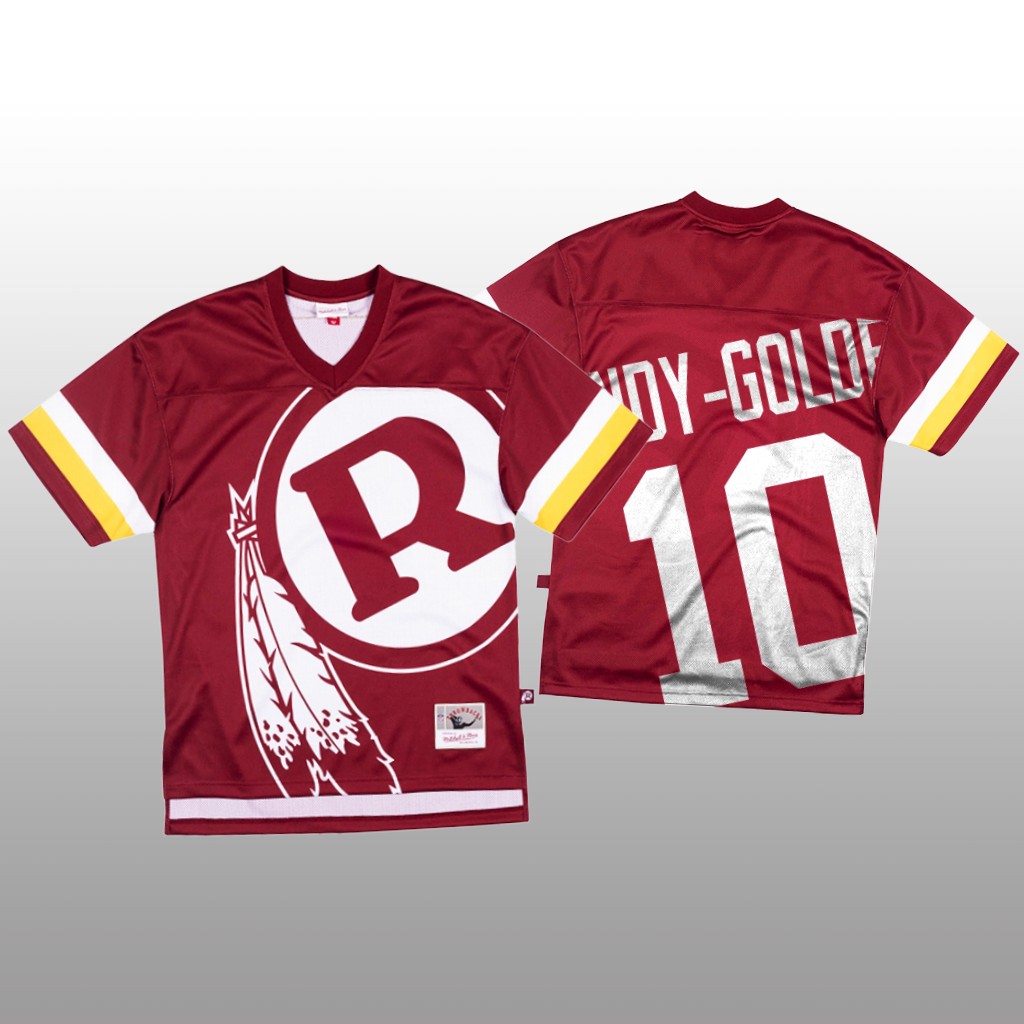 NFL Washington Redskins #10 Antonio Gandy-Golden Red Men's Mitchell & Nell Big Face Fashion Limited NFL Jersey NFL Washington Redskins #10 Antonio Gandy-Golden Red Men's Mitchell & Nell Big Face Fashion Limited NFL Jersey