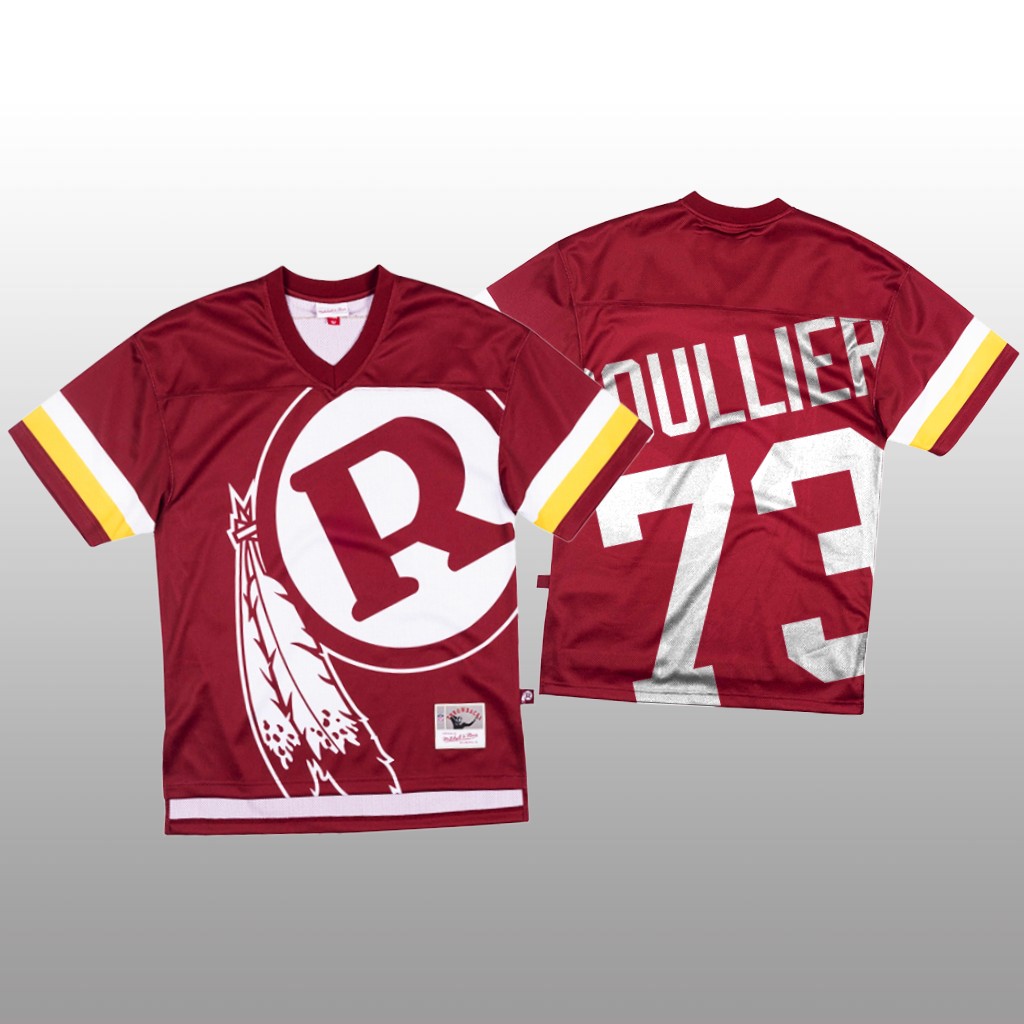 NFL Washington Redskins #73 Chase Roullier Red Men's Mitchell & Nell Big Face Fashion Limited NFL Jersey NFL Washington Redskins #73 Chase Roullier Red Men's Mitchell & Nell Big Face Fashion Limited NFL Jersey