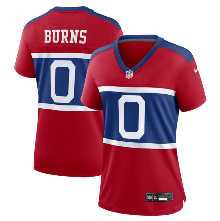 Women's New York Giants #0 Brian Burns Century Red Alternate Vapor Limited Stitched Football Jersey(Run Small) Women's New York Giants #0 Brian Burns Century Red Alternate Vapor Limited Stitched Football Jersey(Run Small)