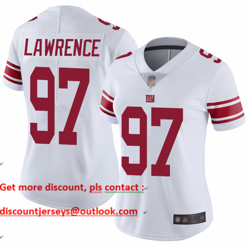Giants #97 Dexter Lawrence White Women's Stitched Football Vapor Untouchable Limited Jersey Giants #97 Dexter Lawrence White Women's Stitched Football Vapor Untouchable Limited Jersey