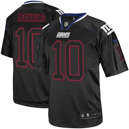 Nike Giants #10 Eli Manning Lights Out Black Youth Stitched NFL Elite Jersey Nike Giants #10 Eli Manning Lights Out Black Youth Stitched NFL Elite Jersey