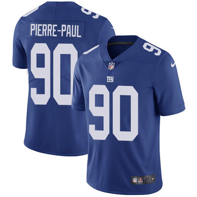 Nike Giants #90 Jason Pierre-Paul Royal Blue Team Color Youth Stitched NFL Vapor Untouchable Limited Jersey