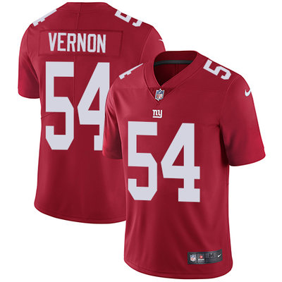 Nike Giants #54 Olivier Vernon Red Alternate Youth Stitched NFL Vapor Untouchable Limited Jersey Nike Giants #54 Olivier Vernon Red Alternate Youth Stitched NFL Vapor Untouchable Limited Jersey