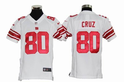 Nike youth nfl new york giants #80 Victor cruz white Jerseys