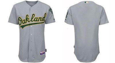 Oakland Athletics #Blank Baseball Authentic Grey Oakland Athletics #Blank Baseball Authentic Grey