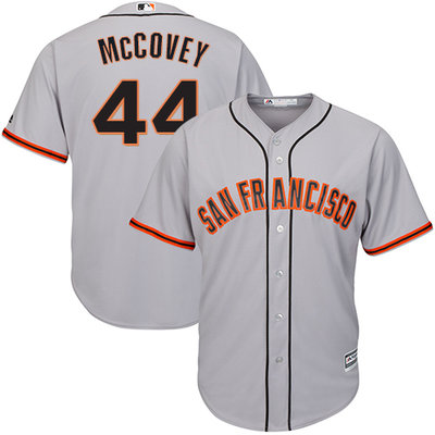 Giants #44 Willie McCovey Grey Road Cool Base Stitched Youth MLB Jersey Giants #44 Willie McCovey Grey Road Cool Base Stitched Youth MLB Jersey