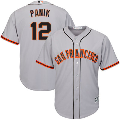 Giants #12 Joe Panik Grey Road Cool Base Stitched Youth MLB Jersey Giants #12 Joe Panik Grey Road Cool Base Stitched Youth MLB Jersey