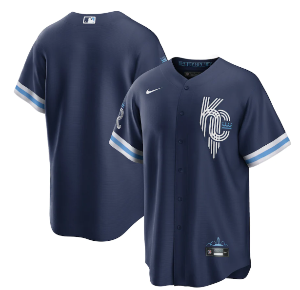 Men's Kansas City Royals Blank 2022 Navy City Connect Cool Base Stitched Jersey Men's Kansas City Royals Blank 2022 Navy City Connect Cool Base Stitched Jersey