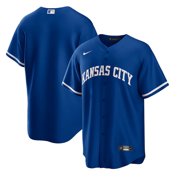 Men's Kansas City Royals Blank Royal Cool Base Stitched Jersey Men's Kansas City Royals Blank Royal Cool Base Stitched Jersey