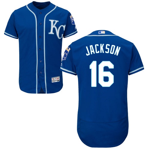 Royals #16 Bo Jackson Royal Blue Flexbase Authentic Collection Stitched MLB Jersey Royals #16 Bo Jackson Royal Blue Flexbase Authentic Collection Stitched MLB Jersey