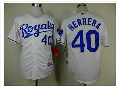 Royals #40 Kelvin Herrera White Cool Base Stitched Baseball Jersey Royals #40 Kelvin Herrera White Cool Base Stitched Baseball Jersey