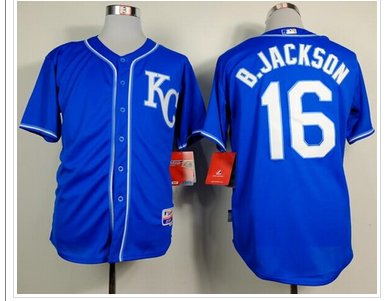 Kansas City Royals #16 Bo Jackson Light Blue Alternate 2 Cool Base Stitched Baseball Jersey Kansas City Royals #16 Bo Jackson Light Blue Alternate 2 Cool Base Stitched Baseball Jersey