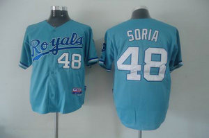 kansas city royals 48 soria blue cool base kansas city royals 48 soria blue cool base