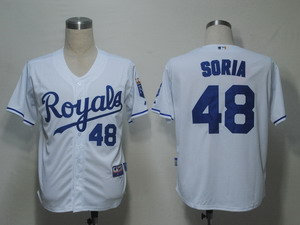 Kansas City Royals 48 Soria White Kansas City Royals 48 Soria White
