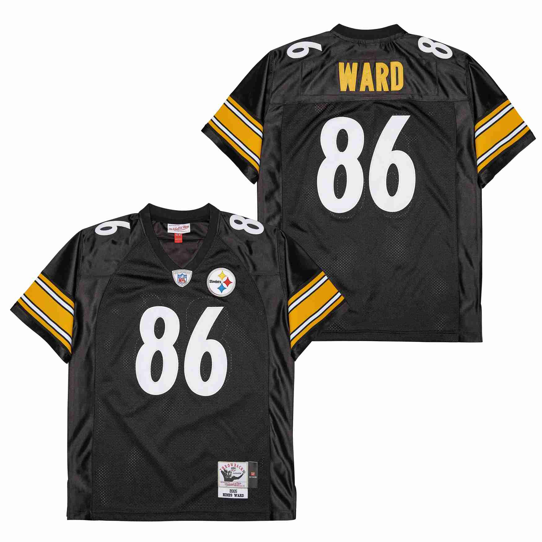 Mitchell And Ness Steelers #86 Throwback Stitched NFL Jersey 6 Mitchell And Ness Steelers #86 Throwback Stitched NFL Jersey 6