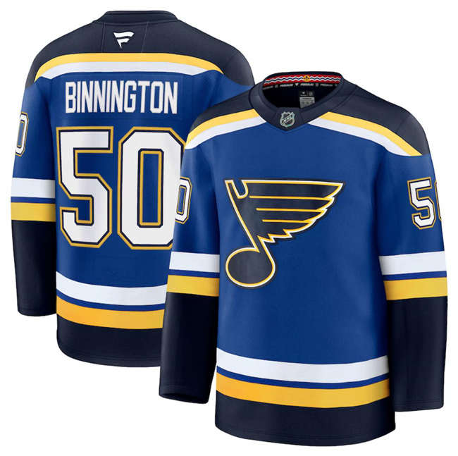 Men's St. Louis Blues Active Player Custom Blue 2024-25 Home Stitched Hockey Jersey Men's St. Louis Blues Active Player Custom Blue 2024-25 Home Stitched Hockey Jersey