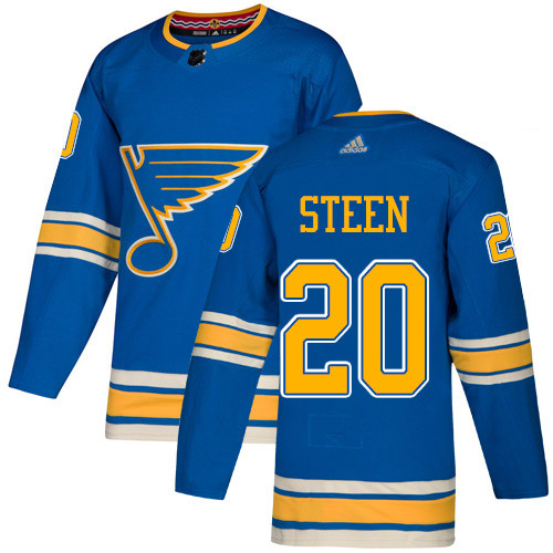 Adidas Blues #20 Alexander Steen Blue Alternate Authentic Stitched NHL Jersey Adidas Blues #20 Alexander Steen Blue Alternate Authentic Stitched NHL Jersey
