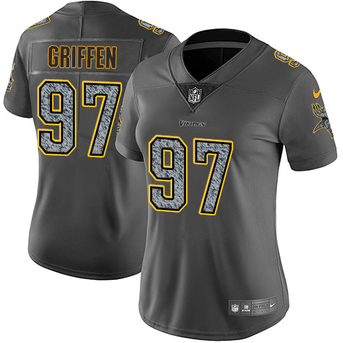 Nike Vikings #97 Everson Griffen Gray Static Women's Stitched NFL Vapor Untouchable Limited Jersey Nike Vikings #97 Everson Griffen Gray Static Women's Stitched NFL Vapor Untouchable Limited Jersey