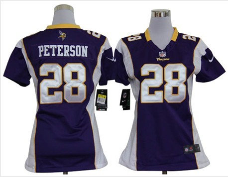 Women Nike Minnesota Vikings 28 Adrian Peterson Game Purple Jerseys Women Nike Minnesota Vikings 28 Adrian Peterson Game Purple Jerseys