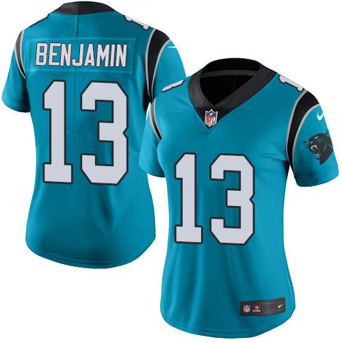 Nike Panthers #13 Kelvin Benjamin Blue Alternate Women's Stitched NFL Vapor Untouchable Limited Jersey Nike Panthers #13 Kelvin Benjamin Blue Alternate Women's Stitched NFL Vapor Untouchable Limited Jersey