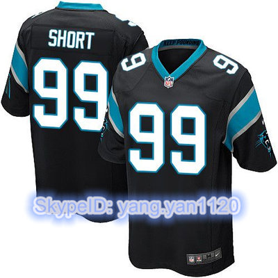 Nike Panthers #99 Kawann Short Black Team Color Youth Stitched NFL Elite Jersey