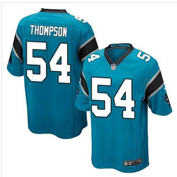 Youth New Panthers #54 Shaq Thompson Blue Alternate Stitched NFL Elite jersey