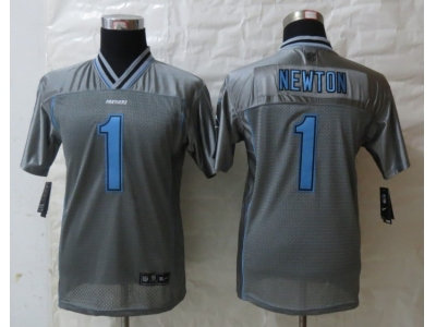 Youth NEW Carolina Panthers #1 Newton Grey Jerseys(Vapor) Youth NEW Carolina Panthers #1 Newton Grey Jerseys(Vapor)