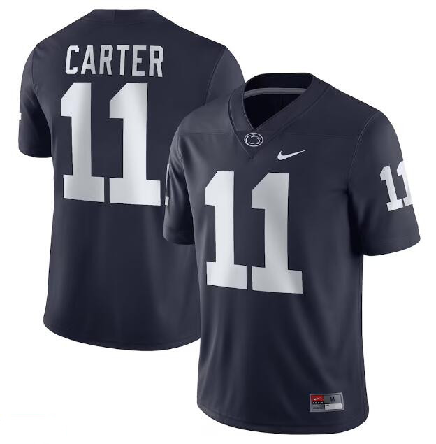 Men's Penn State Nittany Lions #11 Abdul Carter Navy Stitched Football Jersey Men's Penn State Nittany Lions #11 Abdul Carter Navy Stitched Football Jersey