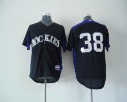 MLB Colorado Rockies 38# Authentic jerseys MLB Colorado Rockies 38# Authentic jerseys