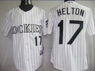Colorado Rockies 17 Helton White Jerseys Colorado Rockies 17 Helton White Jerseys