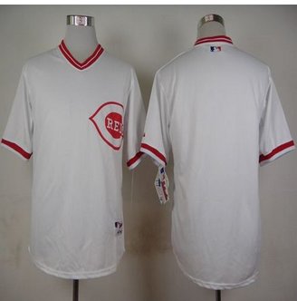 Cincinnati Reds Blank White 1990 Turn Back The Clock Stitched Baseball Jersey Cincinnati Reds Blank White 1990 Turn Back The Clock Stitched Baseball Jersey