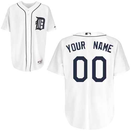 Detroit Tigers White Man Custom Jerseys Detroit Tigers White Man Custom Jerseys